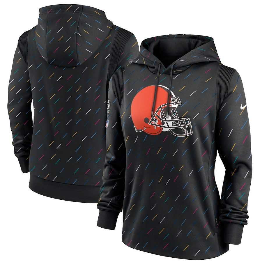 Women's Cleveland Browns Nike Anthracite 2021 NFL Crucial Catch Therma Pullover Hoodie,We sell and wholesale Women's Cleveland Browns Nike Anthracite 2021 NFL Crucial Catch Therma Pullover Hoodie on line form chian!